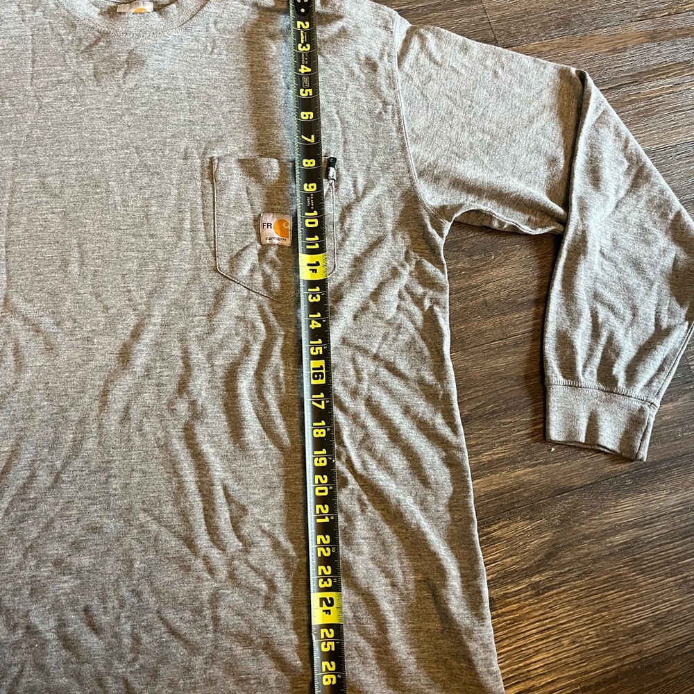 Carhartt Flame Resistant FR Force Long Sleeve Pocket T-Shirt Size XL - Picture 11 of 11